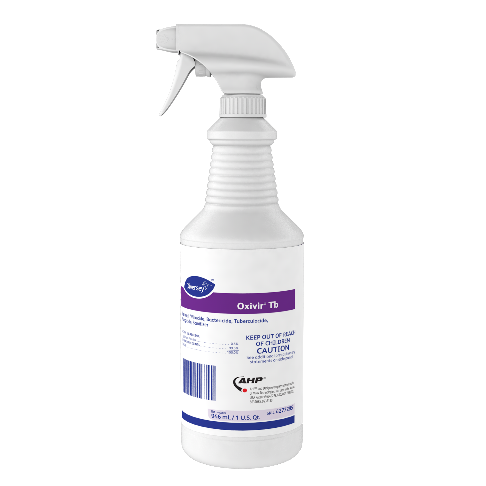 OXIVIR TB DISINFECTANT & CLEANER 12/32OZ/CASE